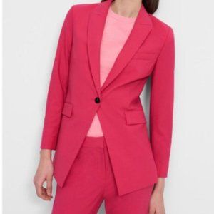 THEORY Etienette B Good Wool Blend Suit Jacket Watermelon - Size 12